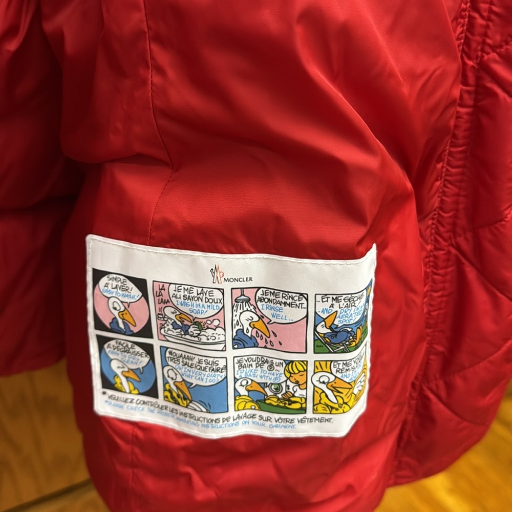 Red Moncler jacket - Picture 13 of 16